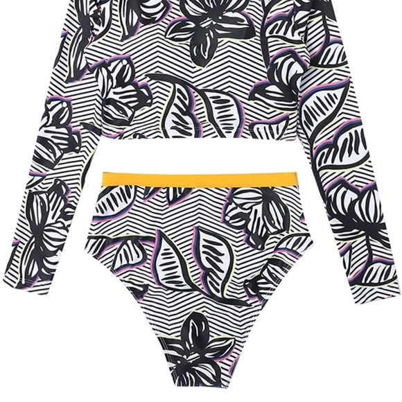 NWOT Black & Gray Tankini - Picture 4 of 4